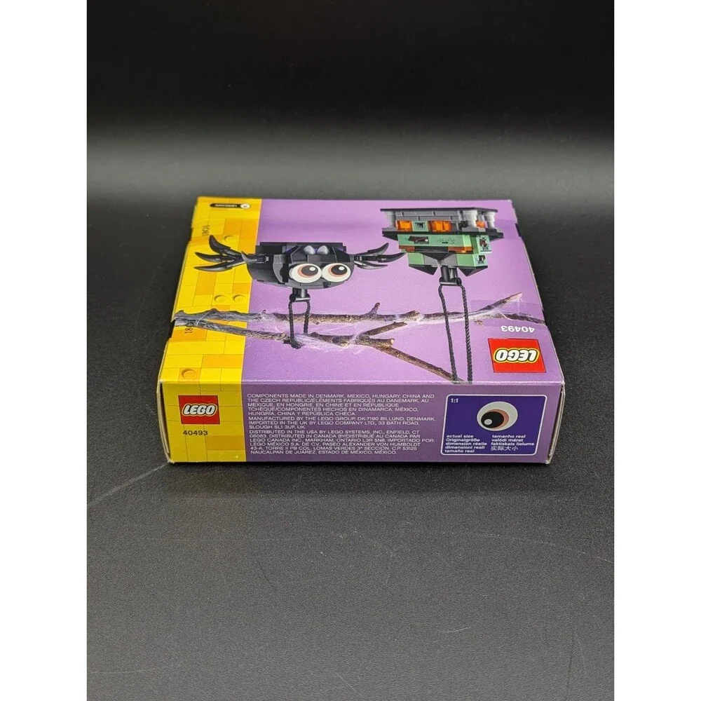 LEGO 40493 Seasonal Spider & Haunted House Halloween Ornaments Sealed Retired
